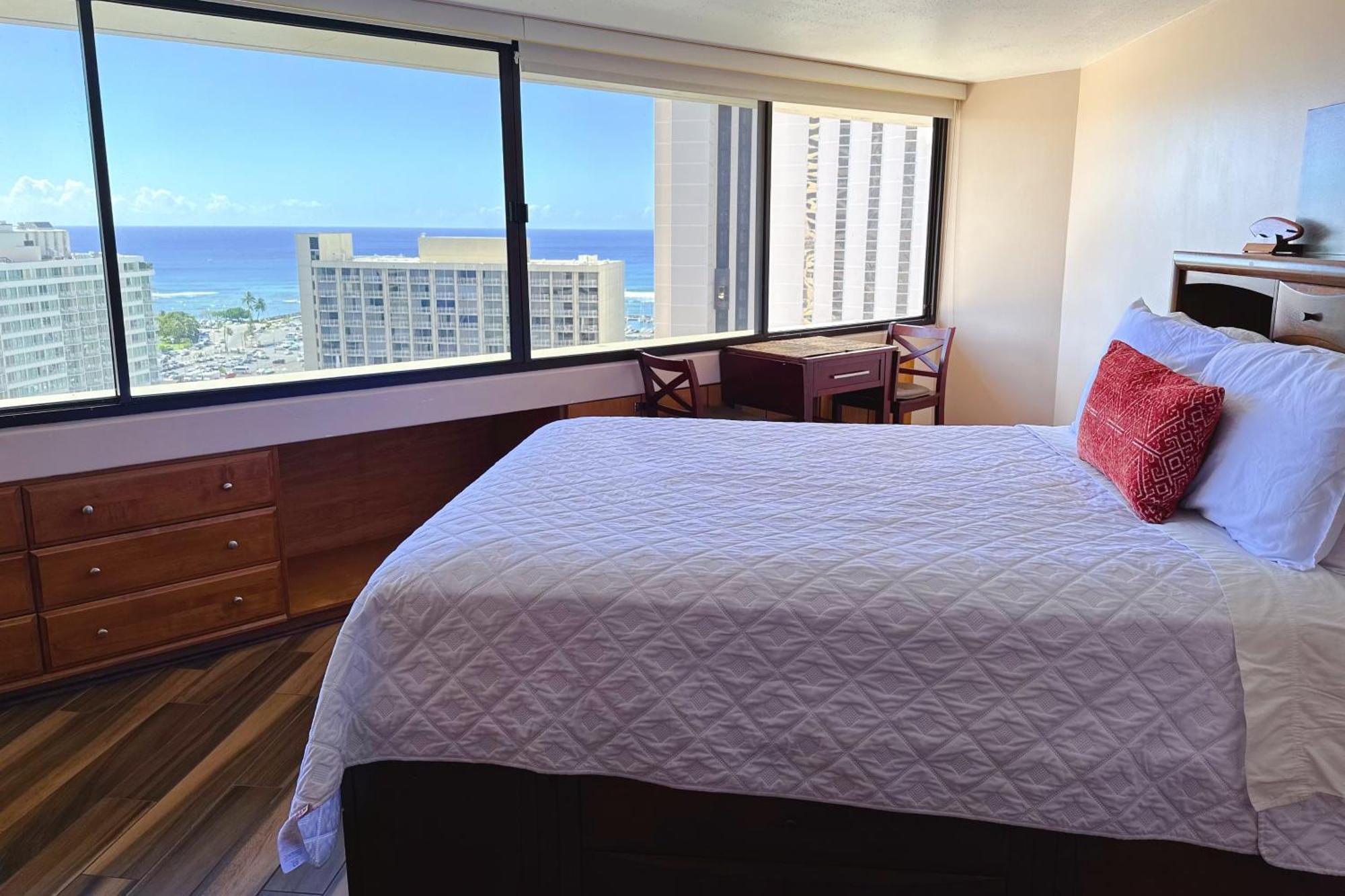 Waikiki Studio Steps To Beach-Mall Free Parking-Wifi ホノルル 部屋 写真